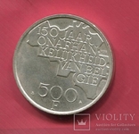 Бельгия 500 франков 1980 BELGIE, фото №3