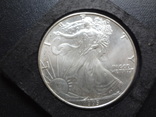 Доллар 1995 США  UNC  серебро, фото №2
