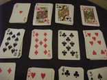 Колода мини карт - 52 листа + 2 Джокера ., фото №4