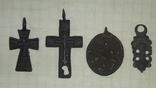 2 хрести, медальйон, книжкова застібка, фото №2