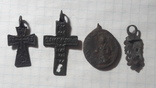 2 хрести, медальйон, книжкова застібка, фото №6