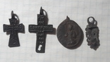 2 хрести, медальйон, книжкова застібка, фото №7