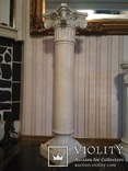 Консоль колонна 139 см 30-е годы подставка под скульптуру каминные часы, фото №2