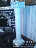 Консоль колонна 139 см 30-е годы подставка под скульптуру каминные часы, фото №3
