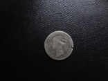 3 пенса 1878 Великобритания   серебро  (С.1.18)~, фото №3