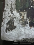 Старообрядка большого размера «Кирик и Улита со святыми» 53,5х44,5 под реставрацию, фото №7