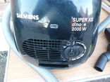 Пилосос SIEMENS Super XS 2000W + Мішок з Німеччини, фото №6