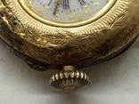 Часы золото 56 наручные ( переделка ) женские старинные, фото №4