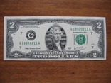 2 доллара с номером 1992-02-11, фото №2