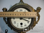 Большие настольные часы кон 19 нач 20 века ( на ходу , Европа ), фото №12