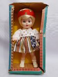 Кукла Сальво Salvo Тийна в коробке , Эстония СССР 1975 год , национальная одежда, фото №9