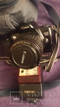Фотоаппарат Саnon EOS 500 с вспышкой в родном кофре с инструкцией, фото №6