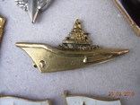 Значки подводная лодка,авианосец,истребитель., фото №5