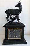 Каминные часы "Коза с козлёнком" 1963г., фото №2