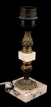 Лампа настільна, бронза + камінь, фото №7