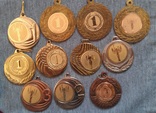 Спортивные медали (11 шт.), фото №2