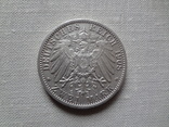 2 марки 1908 Саксен Веймар Эйзенах ун-т Йена серебро     (О.7.7)~, фото №4