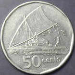 50 центів Фіджі 2009, фото №2
