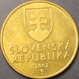 1 крона Словаччина 2002, фото №3