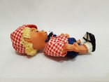 С петелькой редкая куколка мальчик ГДР . 12 см. Германия , одежда родная , петелька, фото №3