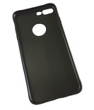 Силиконовый чехол HOCO для iPhone 7 Plus, iPhone 8 Plus черный (матовый), photo number 4