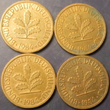 1 пфеніг ФРН 1984 (всі монетні двори), фото №3