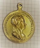 Большая золотая медаль Марии-Терезии "За заслуги в образовании" 1774г., фото №2