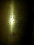 Латунная паяльная лампа S.H&amp;S B British Made керосиновая бензиновая, фото №5