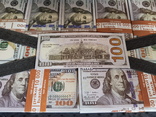 Сувенирные деньги 100$ + сумка-кейс, фото №5