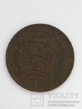 5 центимес, 1892 г Тунис, фото №3