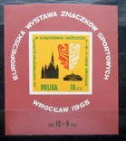 1963 г. Польша. Выставка Вроцлав (**) Блок, фото №2