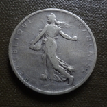 1 франк 1902  Франция  серебро     (К.38.4)~, фото №2