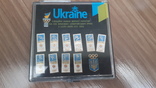 Официальные знаки Олимпийской сборной Украины 2002,набор, фото №3