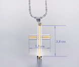 Хрестик Крестик із металевим ланцюжком, фото №4