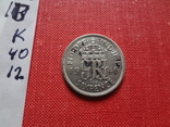 6 пенсов 1946 Великобритания  серебро    (К.40.12)~, фото №4