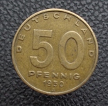 Германия 50 пфеннигов 1950, фото №3
