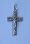 Хрестик срібний. 925 пр., фото №2
