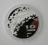 10 гривень 2001 р. Хокей, фото №6