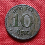 10 эре 1933  Швеция серебро    (К.41.3)~, фото №3