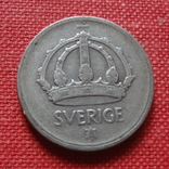 25  эре 1945  Швеция серебро    (К.41.8)~, фото №2