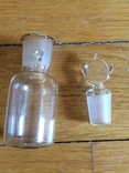 Старинная аптечная парфюмерная бутылочка с притертой пробкой, фото №4