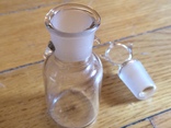 Старинная аптечная парфюмерная бутылочка с притертой пробкой, фото №7