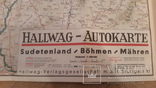 Большая карта Богемии и Моравии 1939г издано в 3 Рейхе, фото №4