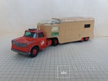 Машинка Matchbox king size K18 dodge tractor+Articulated Horse VAN Approx., фото №8