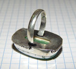 Хризопраз кольцо с хризопразом, фото №5