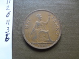 1 пенни 1963  Великобритания   (11.3.6)~, фото №4