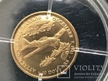 10 долларов 2000г. Либерия золото, фото №2