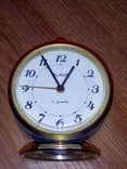 Часы - будильник  СССР Слава., фото №2
