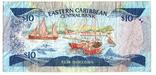Восточные Карибы 10 долларов, фото №3