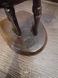 "Шотландский волынщик" бронзовая скульптура, Европа, фото №6